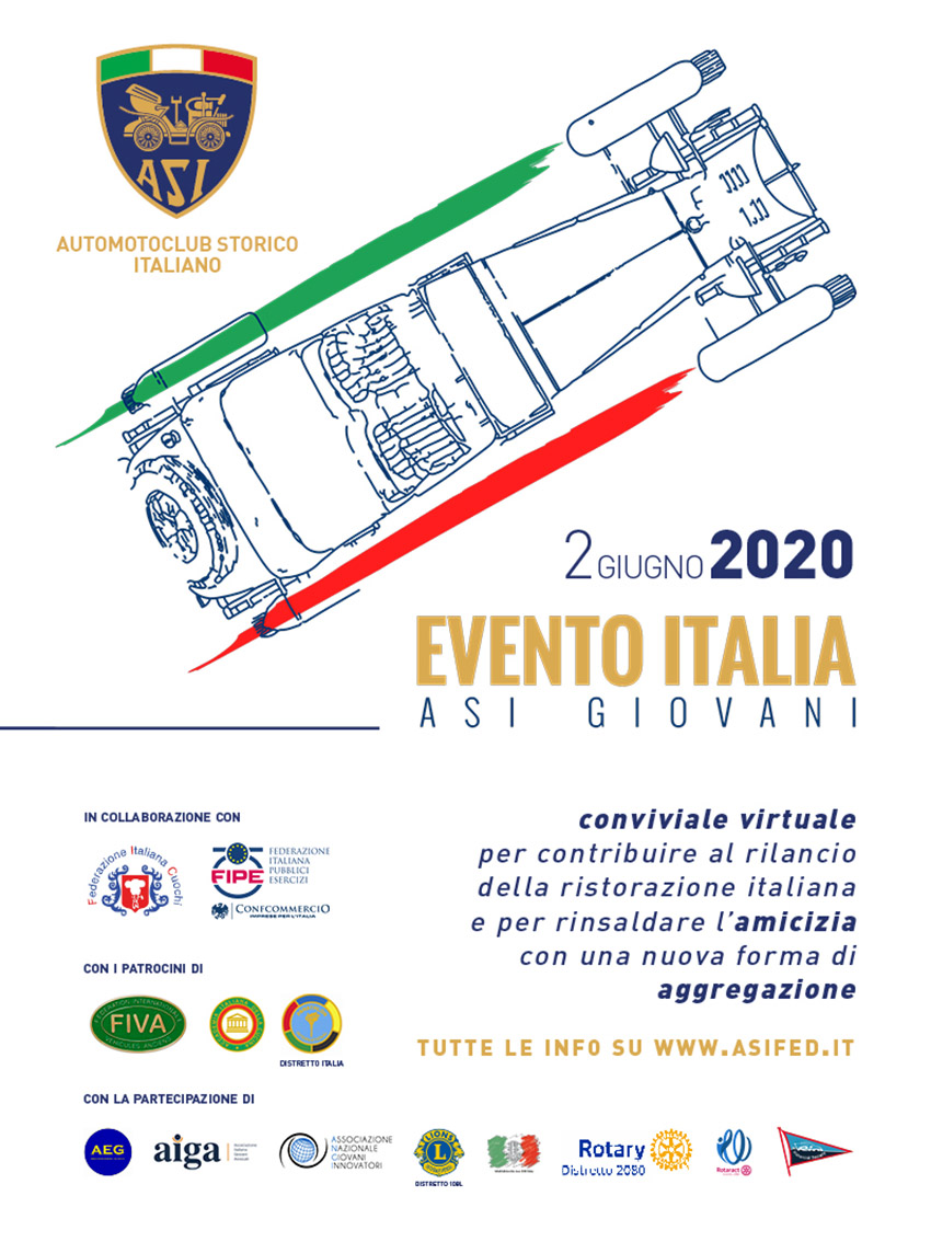 Locandina Evento Italia ASI Giovani 2020